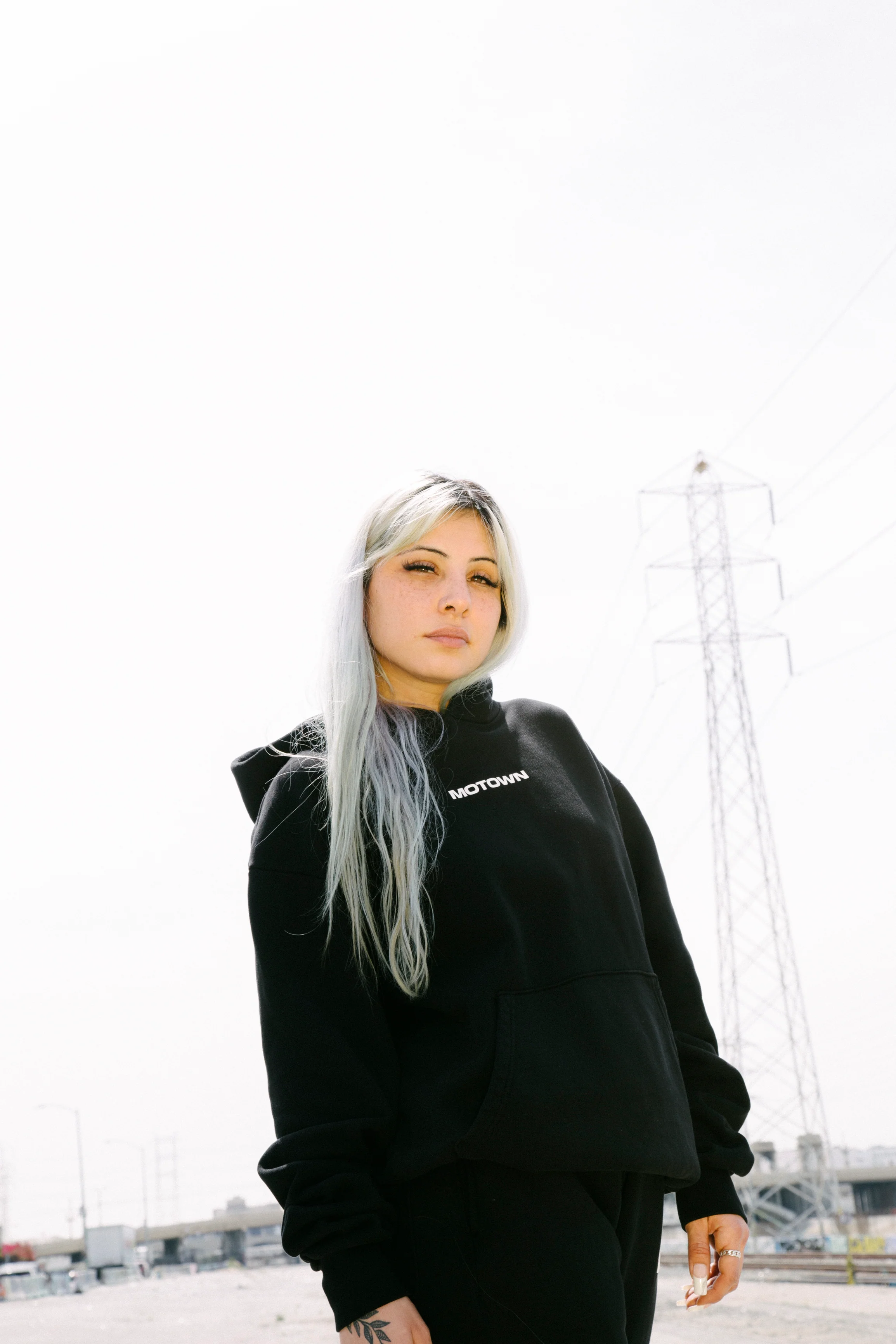 Black Motown Essentials Hoodie - Image 3