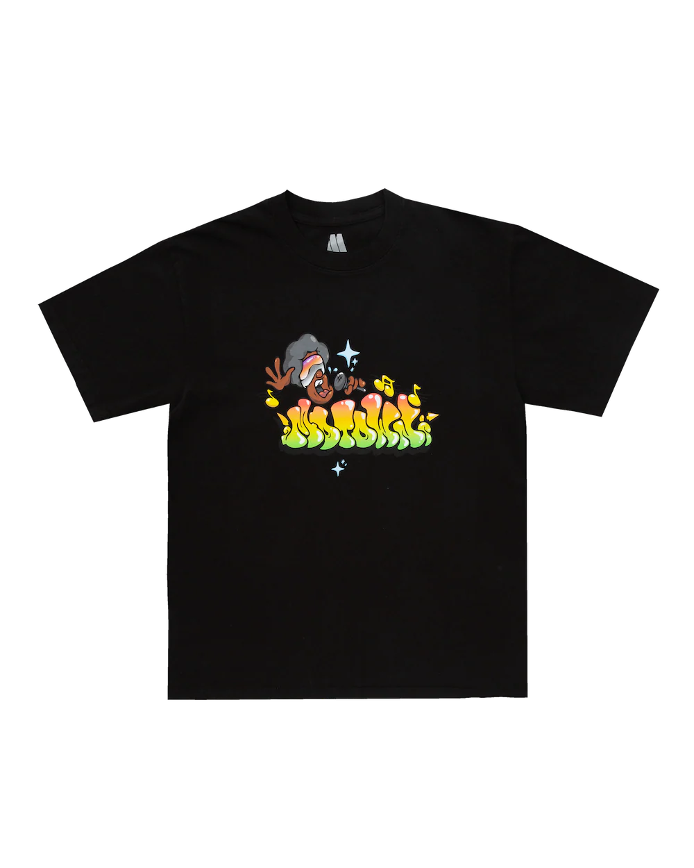 Black "Post" Motown Tee