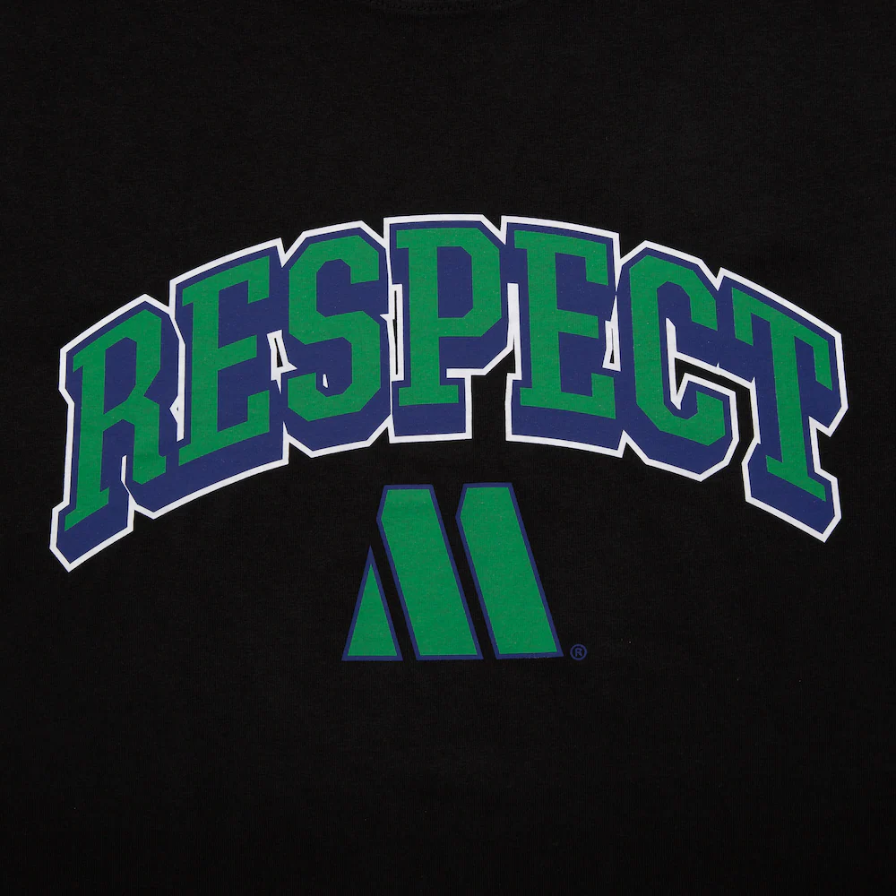 Black "Respect" Tee - Image 2