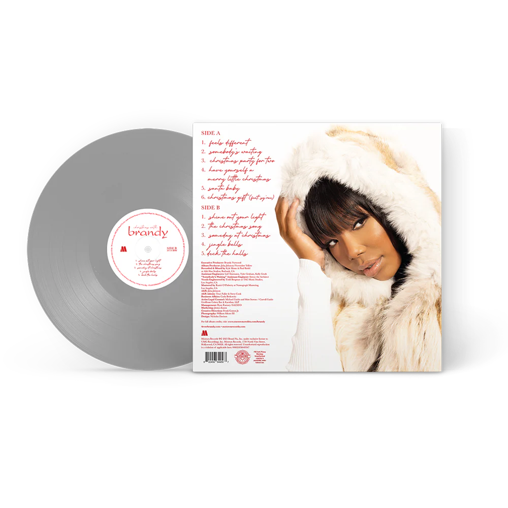 Brandy - Christmas With Brandy - Spotify Exclusive Silver Vinyl - Image 5