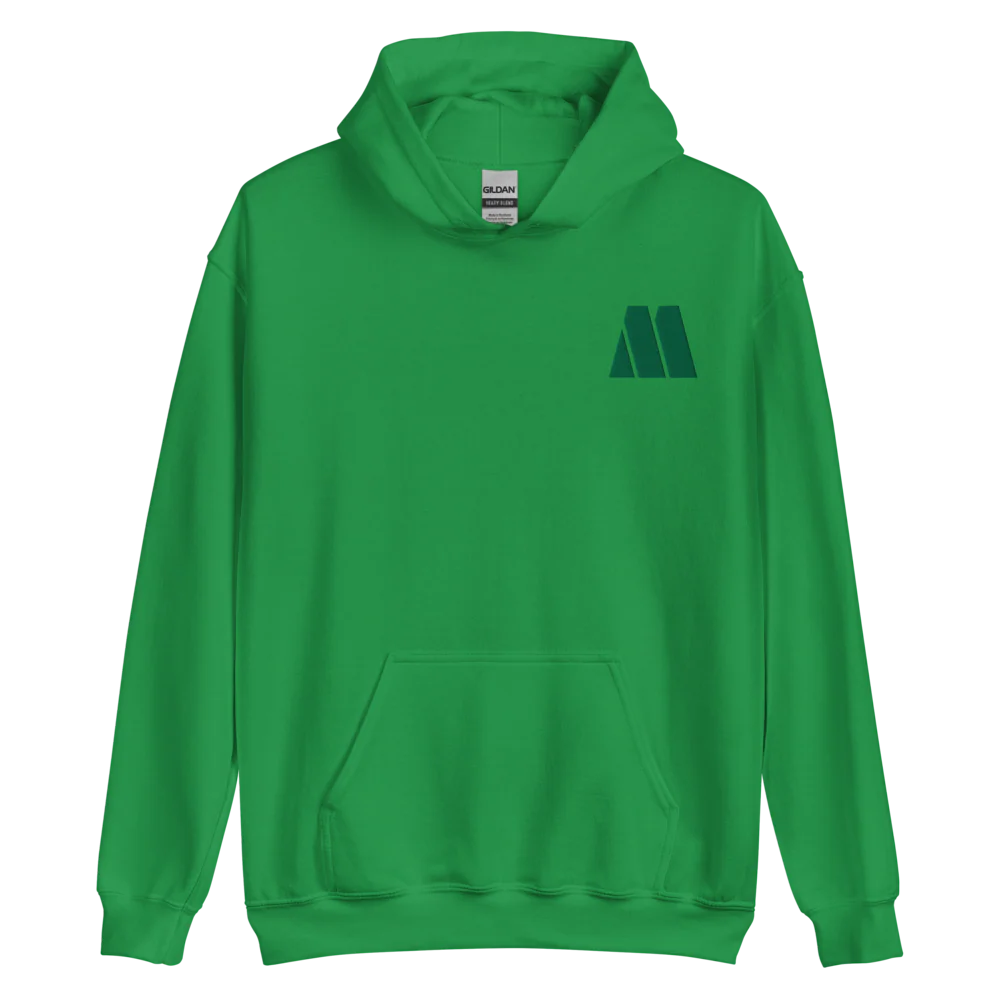 Logo Tonal Hoodie - Green