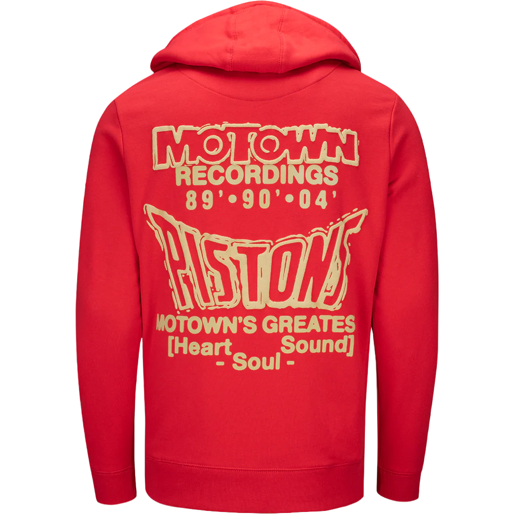 Pistons x Motown’s Greatest Red Hoodie - Image 4
