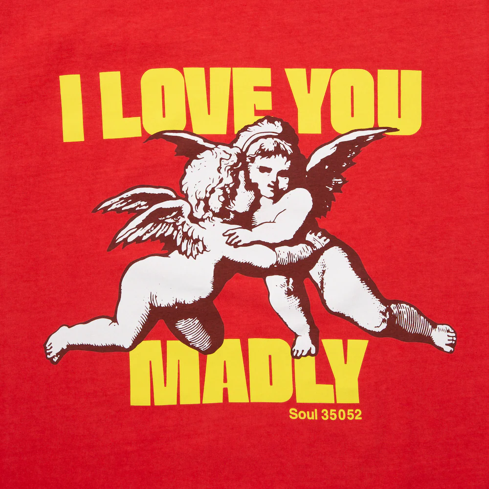 Red "Love You Madly" Tee - Image 3