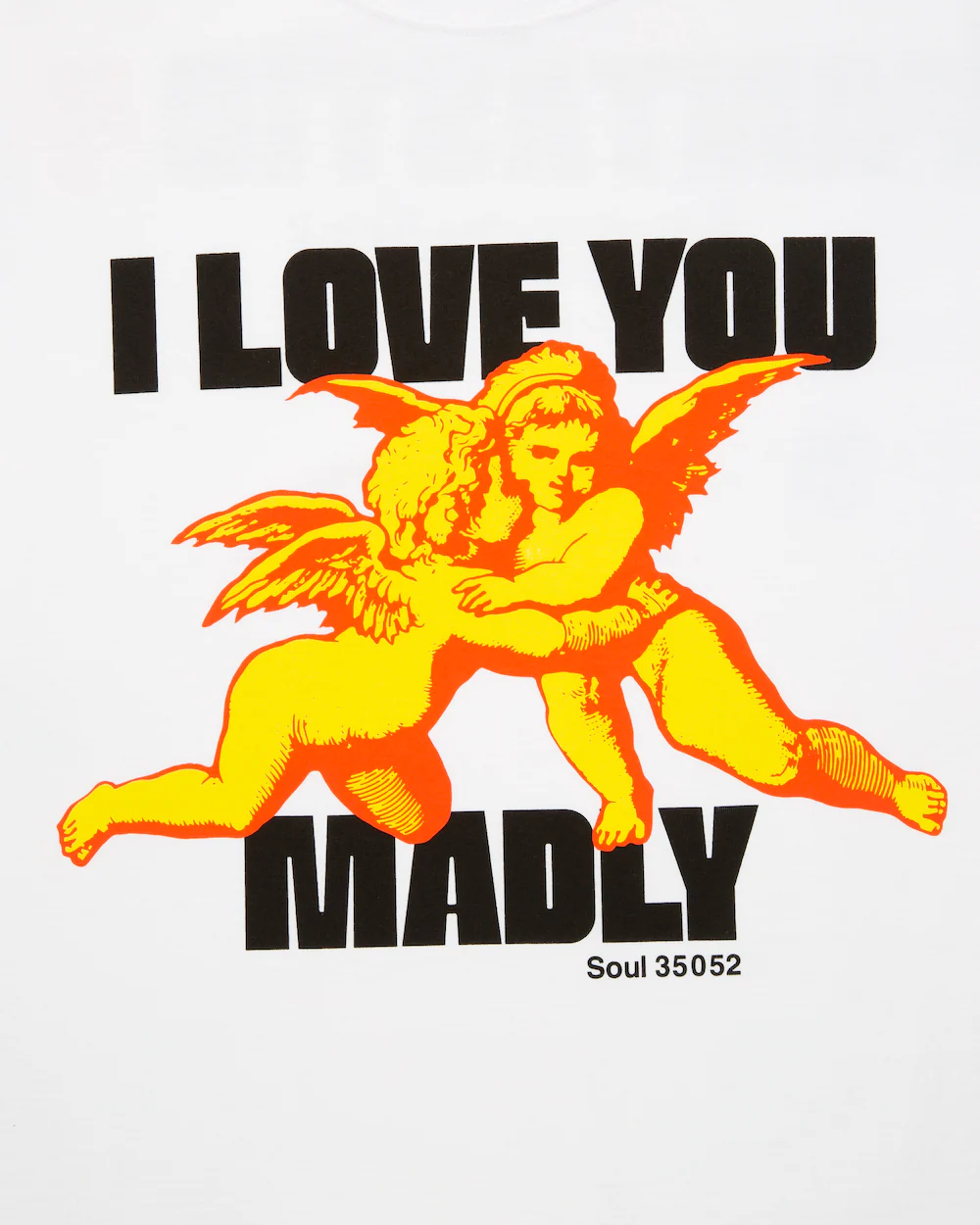 White "Love You Madly" Tee - Image 3