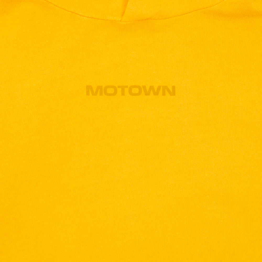 Yellow Motown Essentials Hoodie - Image 3